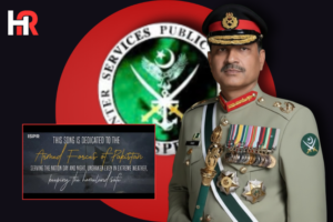 ISPR tribute song 'Through Storms and Sacrifice' honoring Pakistan Armed Forces' resilience and rescue operations.