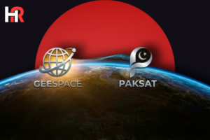 Representatives of Paksat International and China’s Geespace signing a cooperation agreement for LEO satellite connectivity on January 26, 2026.