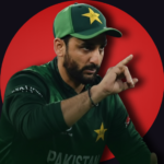 Stand-in captain Salman Ali Agha celebrating with the Pakistan T20I squad after the series-clinching win at Gaddafi Stadium.