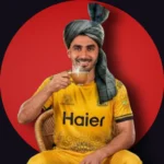Rahmanullah Gurbaz in Peshawar Zalmi promotional graphic; PSL 11 withdrawal announcement February 2026.