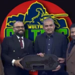 Walee Tech CEO and PCB officials at the PSL franchise auction