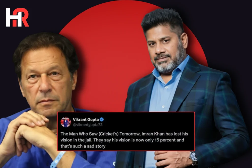 Imran Khan vision loss right eye