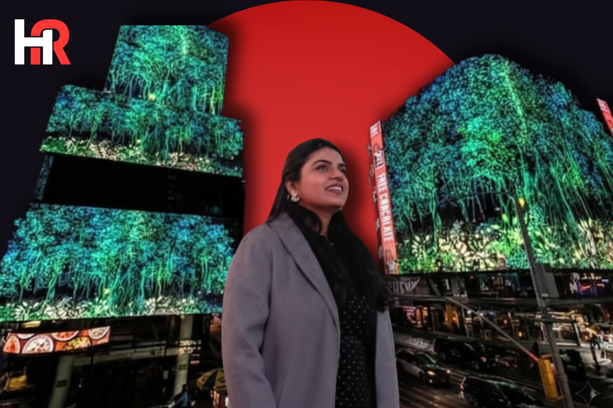 Eeman Masood Times Square animation