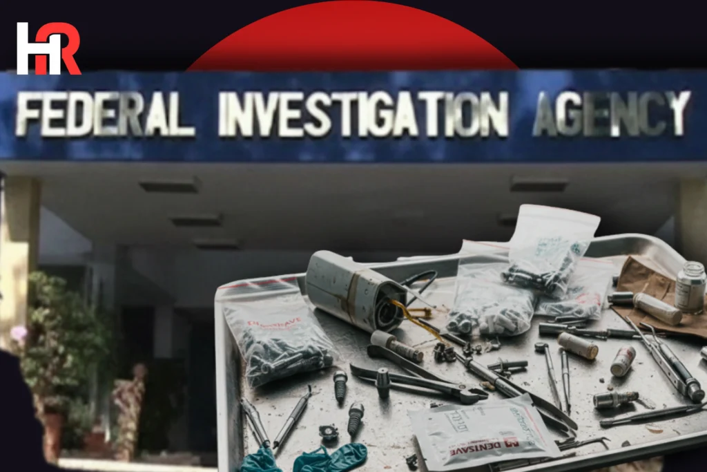 FIA Islamabad dental implant raid