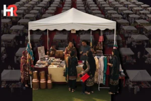 Gul Plaza temporary shops Polo Ground