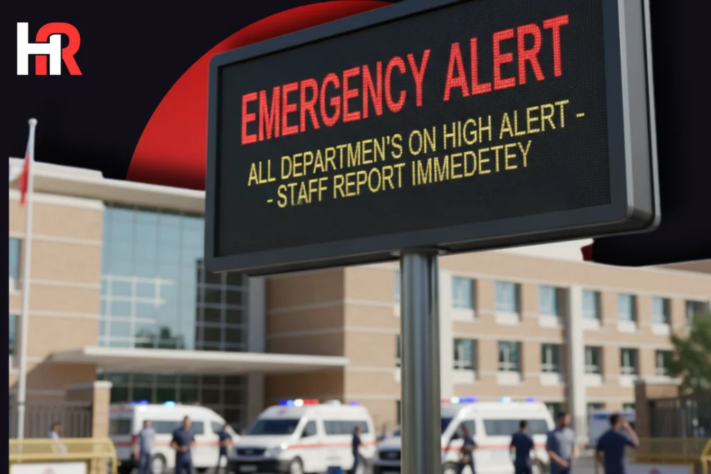 Emergency staff at a Lahore government hospital; Chief Minister Maryam Nawaz distributing safety rods to motorcyclists.