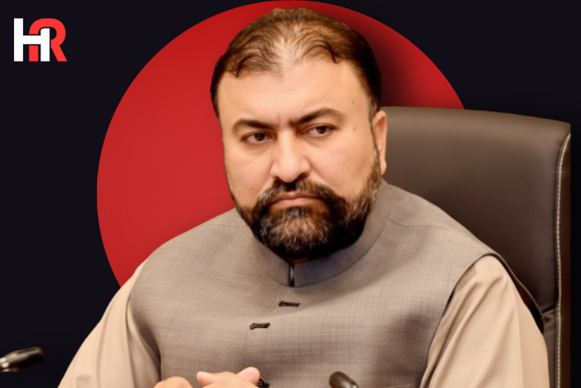Balochistan CM Sarfraz Bugti addressing a press conference in Quetta regarding the elimination of 145 terrorists.