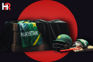 Pakistan Cricket Board (PCB) officials at Gaddafi Stadium during the second T20I against Australia.