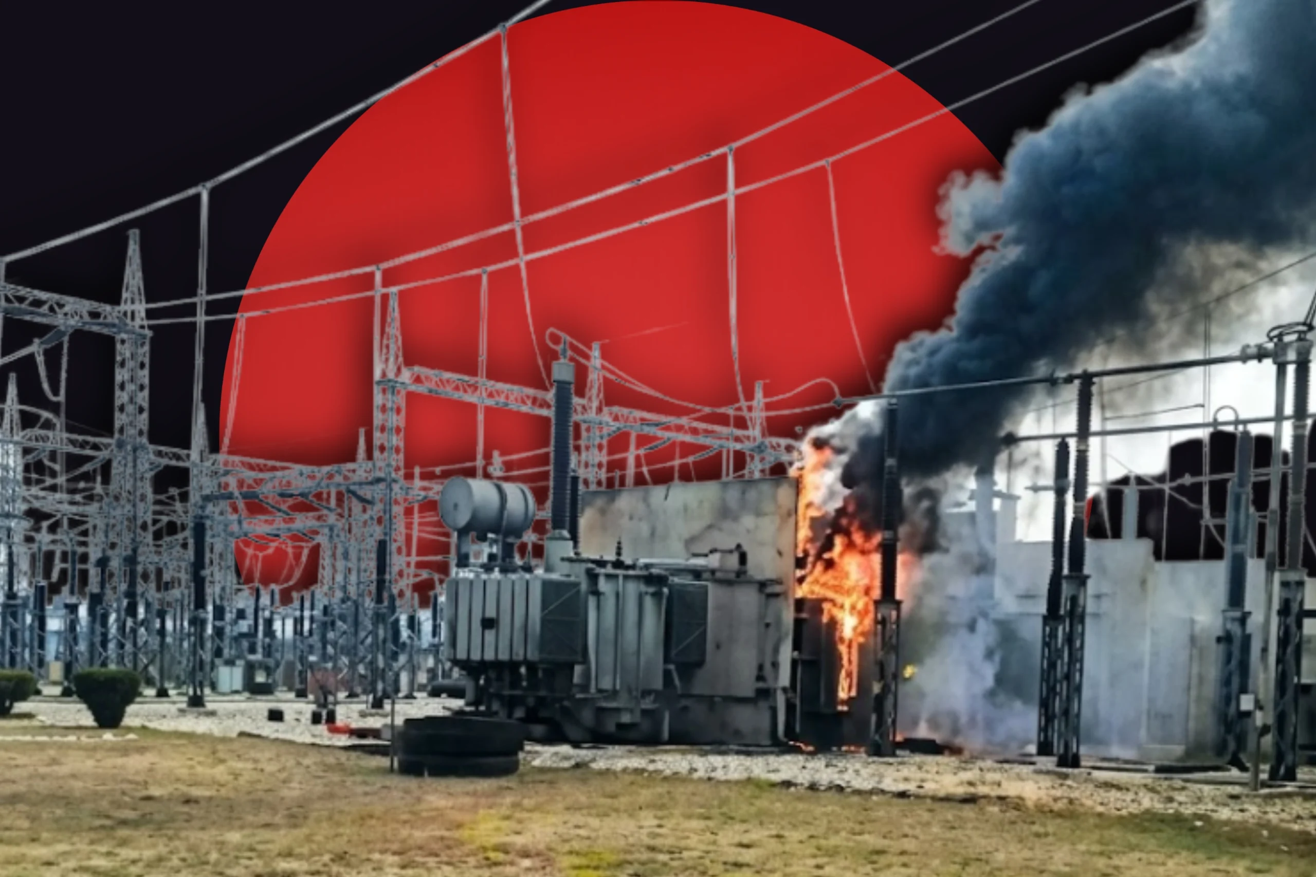 Hala Road Grid Station fire Hyderabad power outage