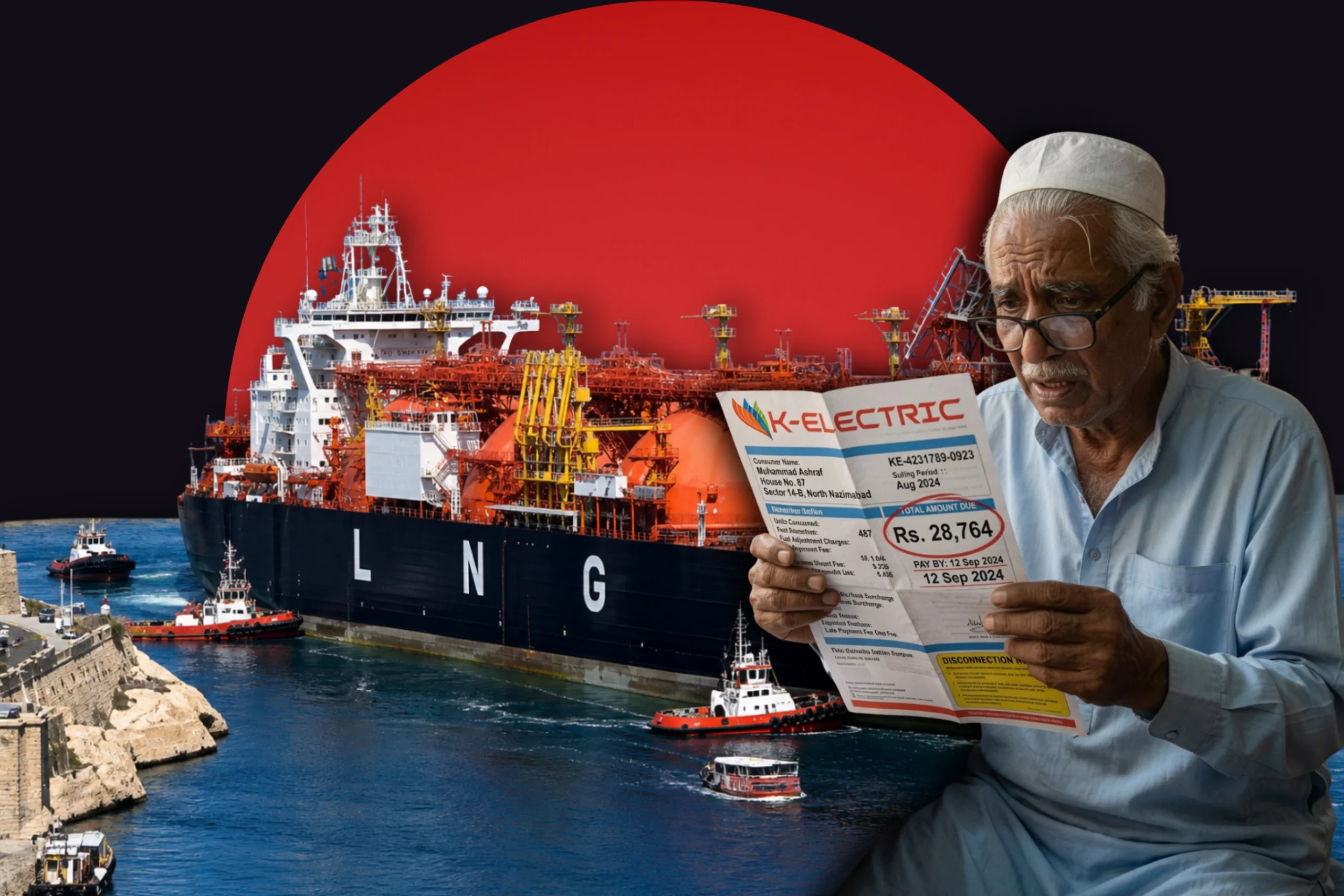 Pakistan electricity price surge LNG supply disruptions