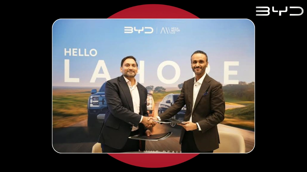 BYD Lahore 3S dealership Mega Motor Company