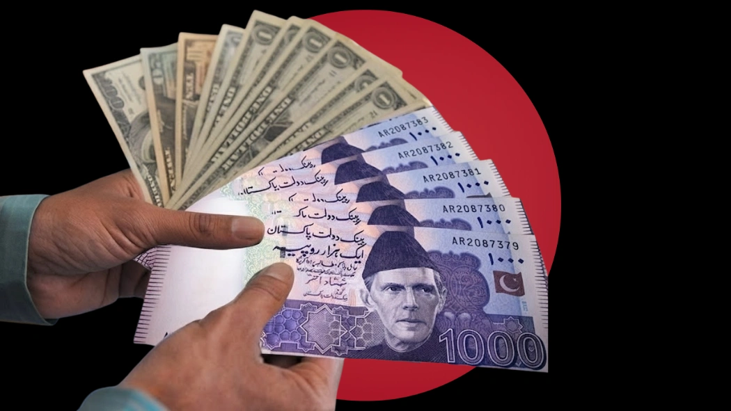 Pakistani rupee USD PKR interbank rate