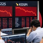 Asian Stocks Fall As Surging Oil Prices Revive Inflation Fears.