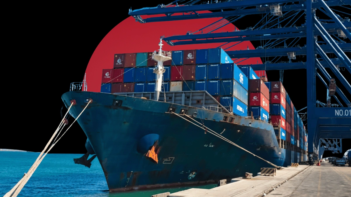 Karachi Port shipping connectivity index
