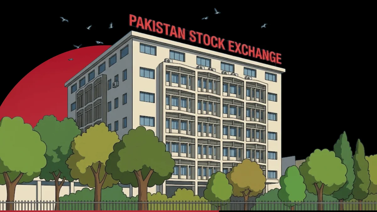 KSE-100 index Pakistan Stock Exchange