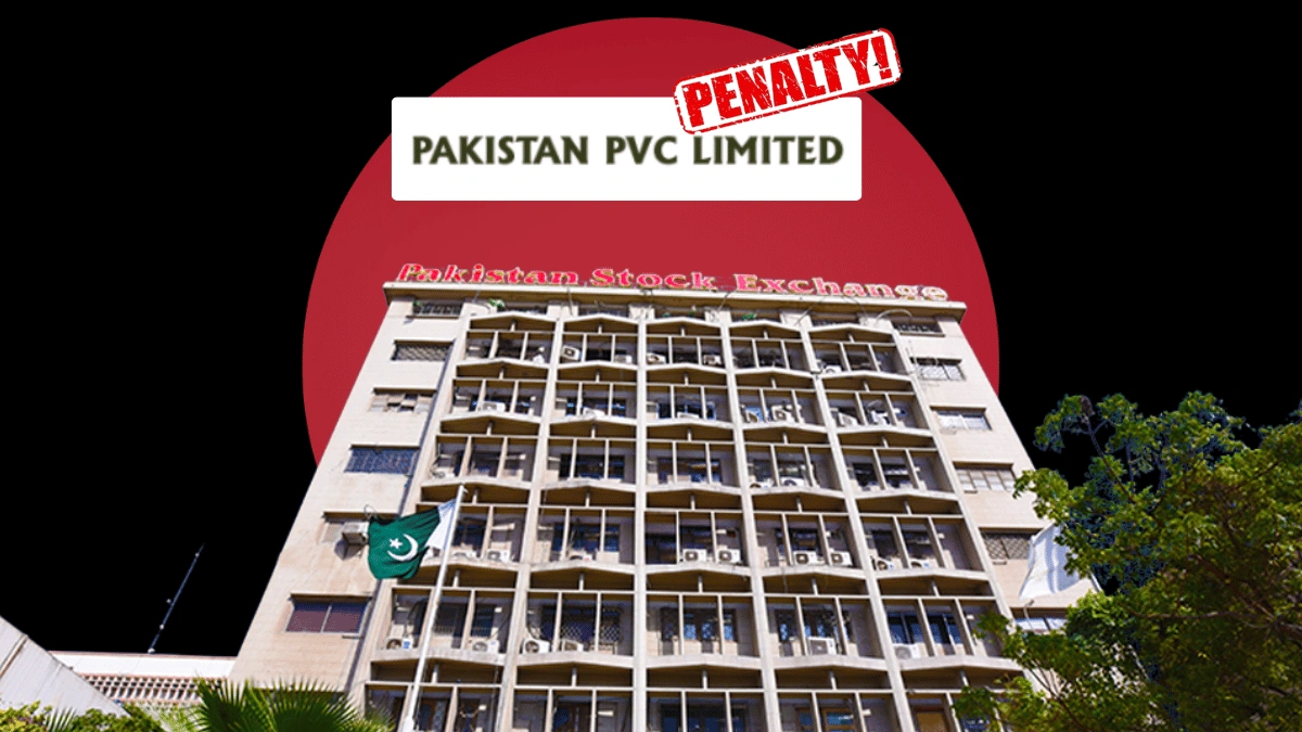 Pakistan PVC PSX penalty non compliance