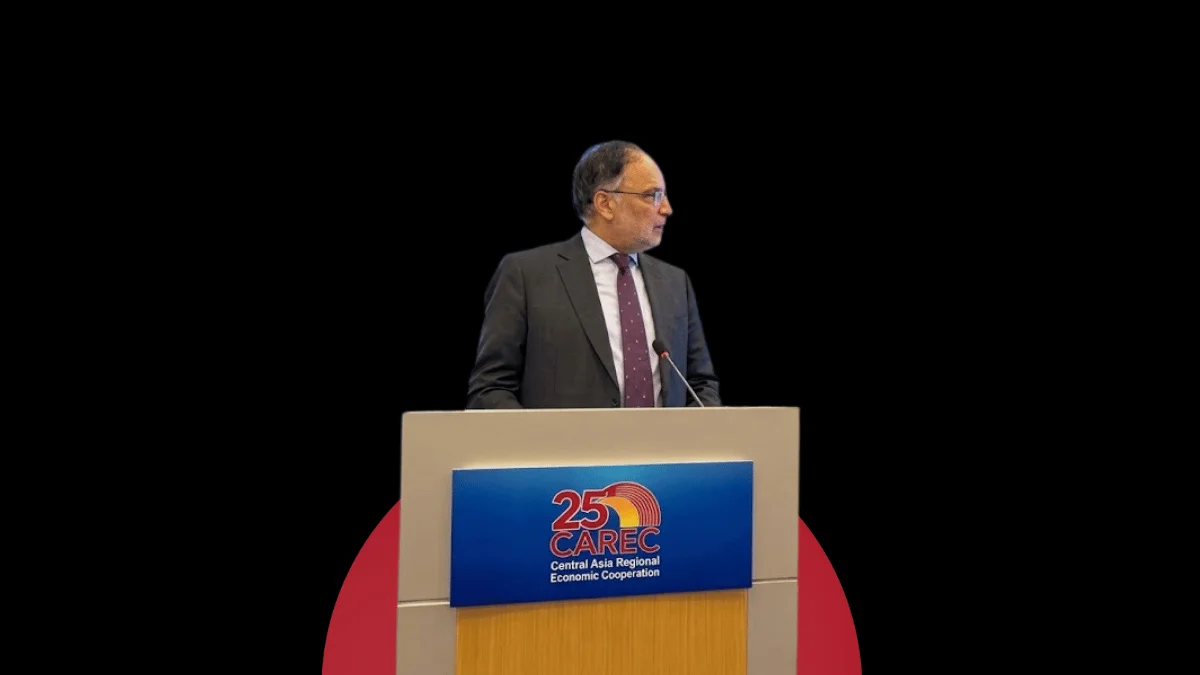 Ahsan Iqbal CAREC Institute regional knowledge hub