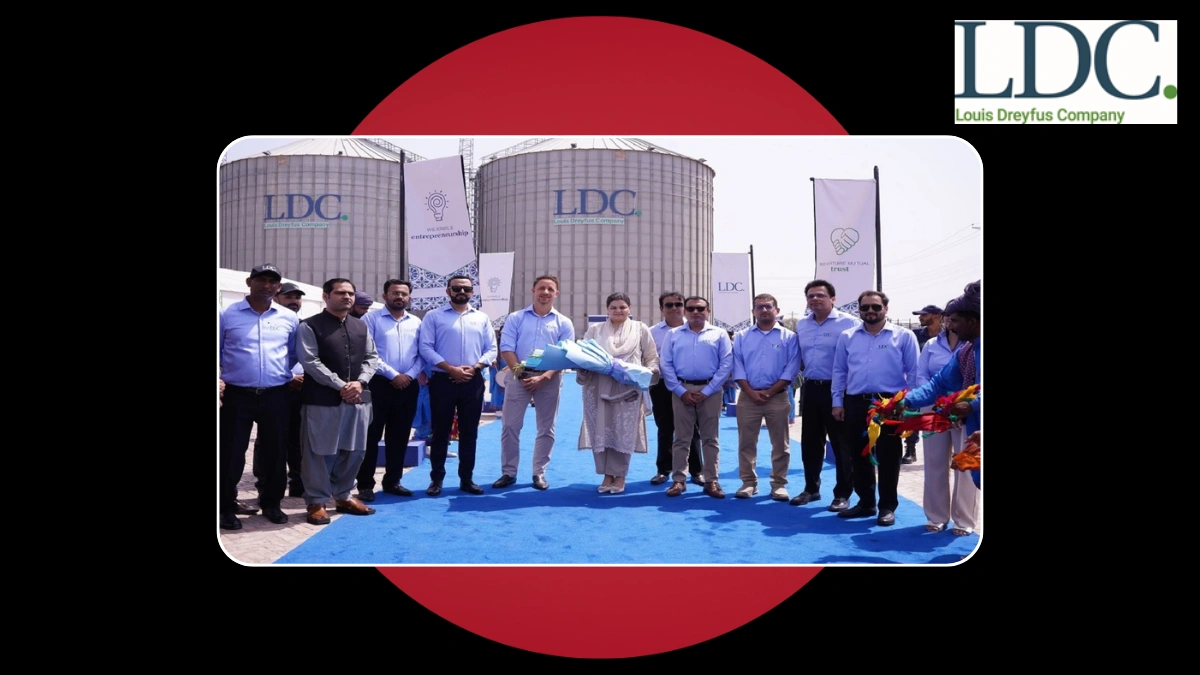 Louis Dreyfus grain storage facility Multan
