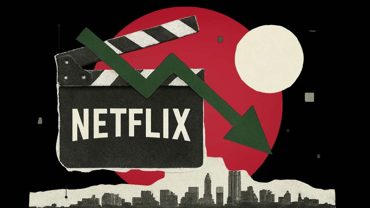 Netflix stock falls premarket ad revenue forecast