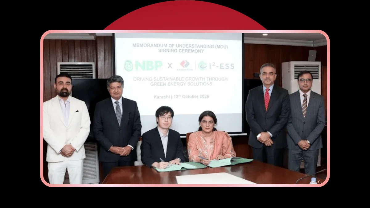 NBP PowerChina green financing MoU energy storage 2026